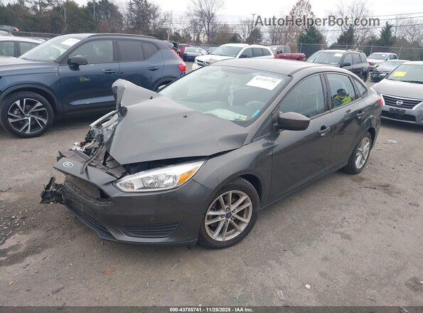 1FADP3FE6JL281938 2018 FORD FOCUS Серый Передняя левая четверть