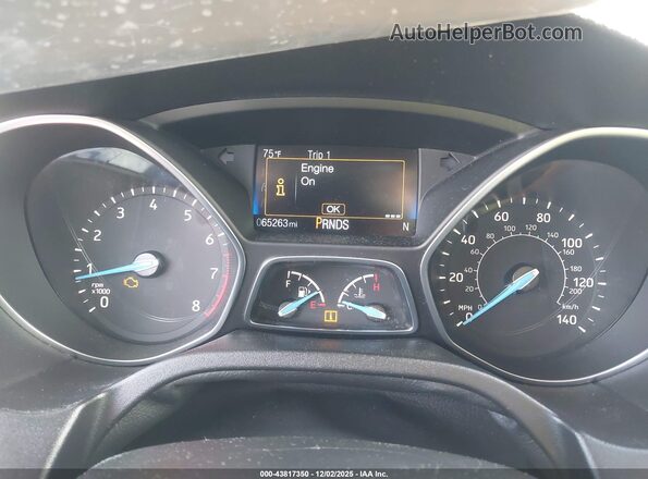 1FADP3H28HL304066 2017 FORD FOCUS Gray Vista de los asientos traseros