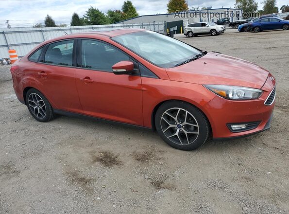 1FADP3H28JL280521 2018 FORD FOCUS Red წინა მარჯვენა