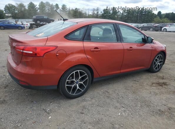1FADP3H28JL280521 2018 FORD FOCUS Red უკანა მარჯვენა