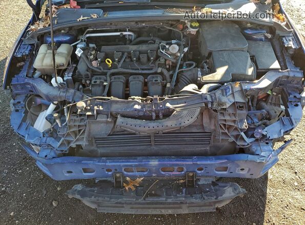 1FADP3K22GL377134 2016 FORD FOCUS Blue Սալոնի հետևի տեսք