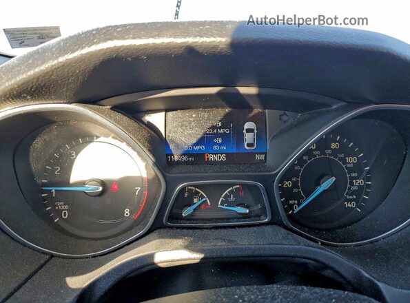 1FADP3K22GL377134 2016 FORD FOCUS Blue Սարքավորումների վահանակի տեսք