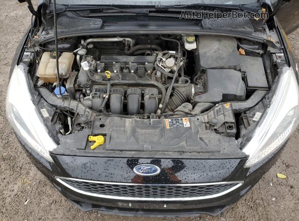 1FADP3K22HL280453 2017 FORD FOCUS Black Սալոնի հետևի տեսք