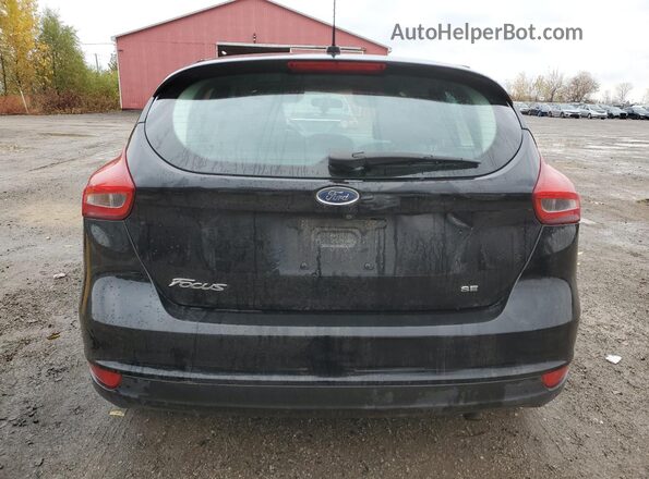 1FADP3K22HL280453 2017 FORD FOCUS Black Հետևի տեսք