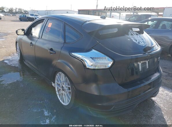 1FADP3L90JL229633 2018 FORD FOCUS ST Black Rear left