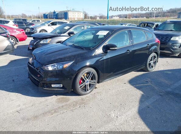 1FADP3L93HL257209 2017 FORD FOCUS ST Black Front left