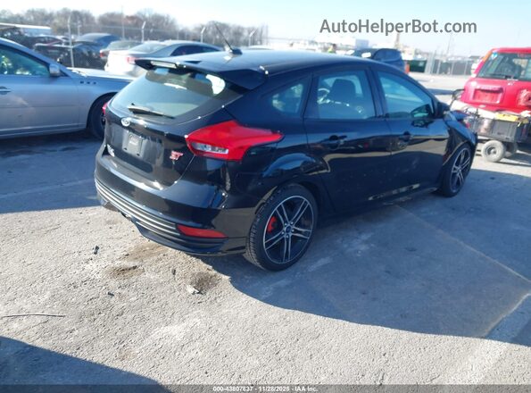 1FADP3L93HL257209 2017 FORD FOCUS ST Black Rear right