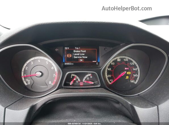1FADP3L94GL374487 2016 FORD FOCUS ST Gray Հետևի նստատեղերի տեսք