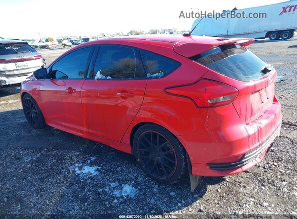 1FADP3L97GL370949 2016 FORD FOCUS ST Красный Задняя левая четверть