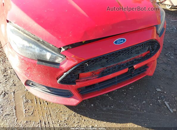 1FADP3L97GL370949 2016 FORD FOCUS ST Красный Вид спереди