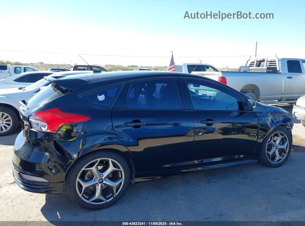 1FADP3L97GL374354 2016 FORD FOCUS ST Black Вид задньої частини салону
