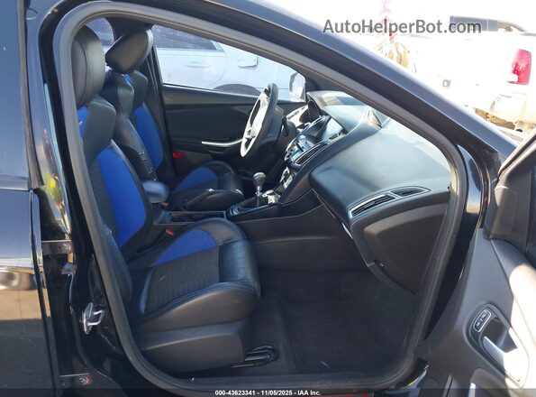 1FADP3L97GL374354 2016 FORD FOCUS ST Black Вид салону спереду