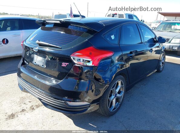 1FADP3L97GL374354 2016 FORD FOCUS ST Black Задня права чверть