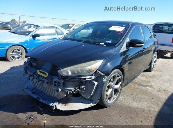 1FADP3L97GL374354 2016 FORD FOCUS ST Black Передня ліва чверть