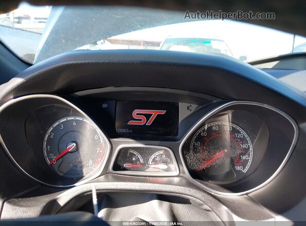 1FADP3L97GL374354 2016 FORD FOCUS ST Black Вид задніх сидінь
