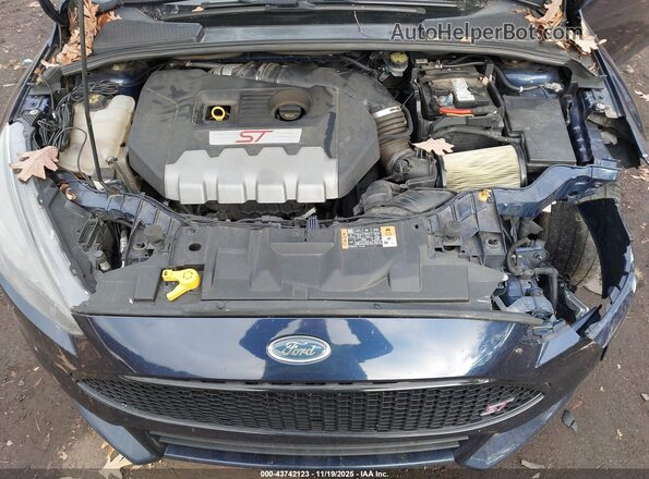 1FADP3L97GL406753 2016 FORD FOCUS ST Dark Blue Widok z tyłu