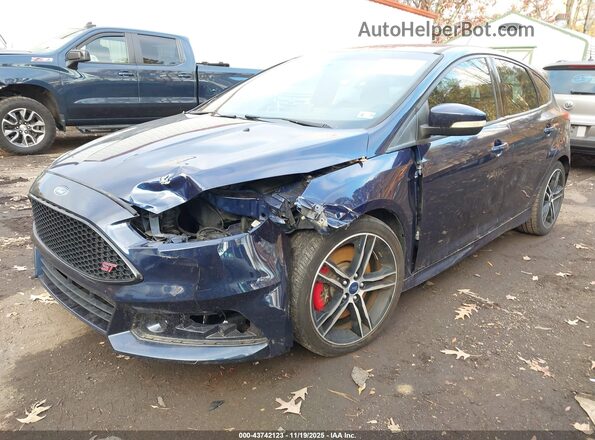 1FADP3L97GL406753 2016 FORD FOCUS ST Dark Blue Przód lewy