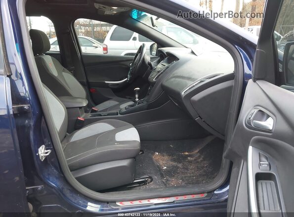 1FADP3L97GL406753 2016 FORD FOCUS ST Dark Blue Widok wnętrza z przodu