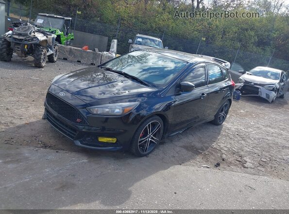 1FADP3L97HL301549 2017 FORD FOCUS ST Black Front left