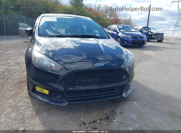 1FADP3L97HL301549 2017 FORD FOCUS ST Black Front view