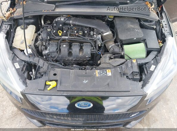 1FADP3L97HL301549 2017 FORD FOCUS ST Black Rear view