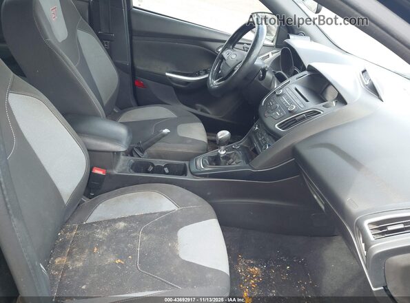 1FADP3L97HL301549 2017 FORD FOCUS ST Black Front interior view