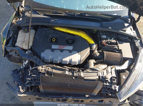 1FADP3L97HL306461 2017 FORD FOCUS ST Black Вид ззаду