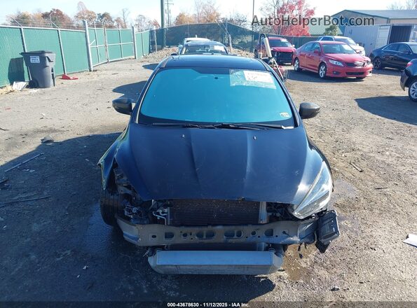 1FADP3L97HL306461 2017 FORD FOCUS ST Black Вид задньої частини салону