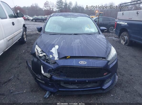 1FADP3L98HL240759 2017 FORD FOCUS ST Blue Widok zestawu wskaźników