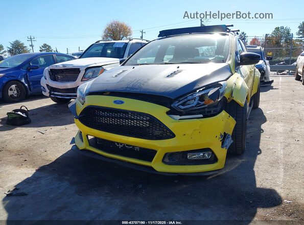 1FADP3L98HL282574 2017 FORD FOCUS ST Yellow Вид спереду