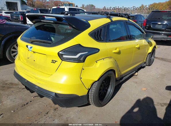 1FADP3L98HL282574 2017 FORD FOCUS ST Yellow Задня права чверть