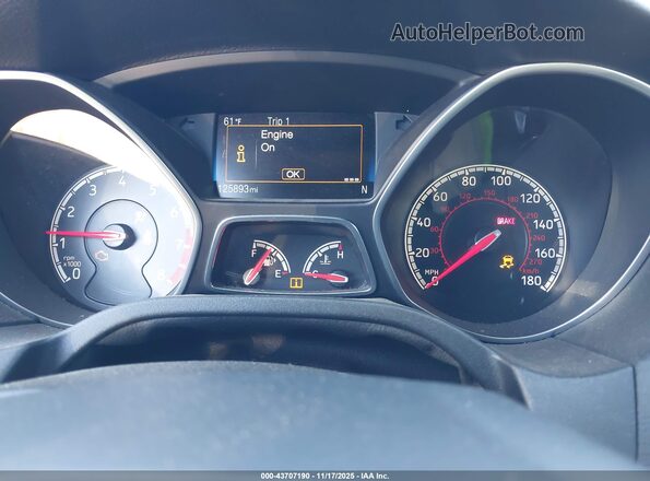 1FADP3L98HL282574 2017 FORD FOCUS ST Yellow Вид задніх сидінь