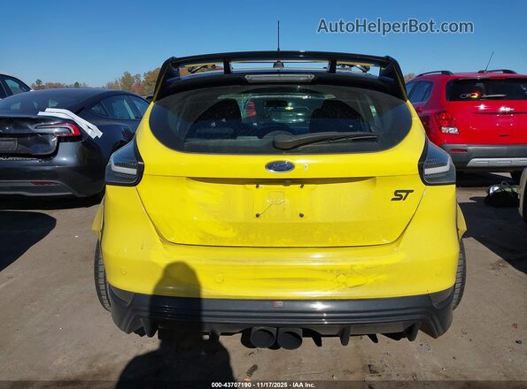 1FADP3L98HL282574 2017 FORD FOCUS ST Yellow 