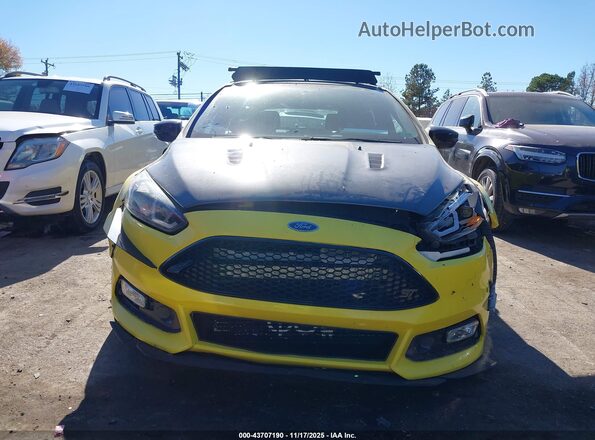 1FADP3L98HL282574 2017 FORD FOCUS ST Yellow Вид щитка приладів