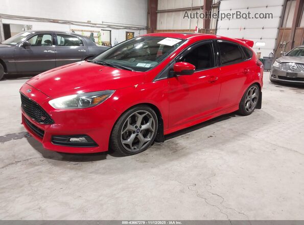 1FADP3L99GL273705 2016 FORD FOCUS ST Red Передня ліва чверть