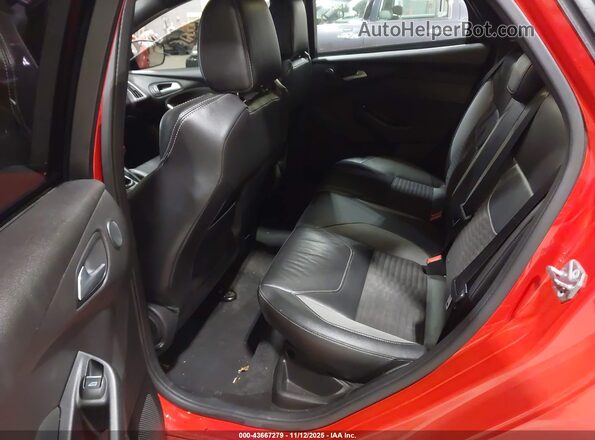 1FADP3L99GL273705 2016 FORD FOCUS ST Red Вид наклейки з VIN-кодом
