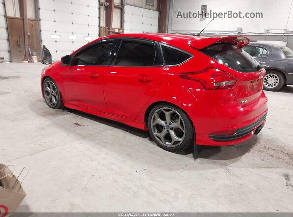 1FADP3L99GL273705 2016 FORD FOCUS ST Red Задня ліва чверть