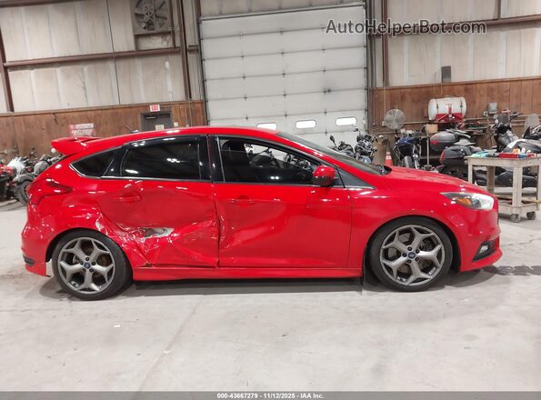 1FADP3L99GL273705 2016 FORD FOCUS ST Red Вид задньої частини салону