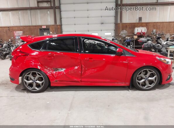 1FADP3L99GL273705 2016 FORD FOCUS ST Red Вид спереду