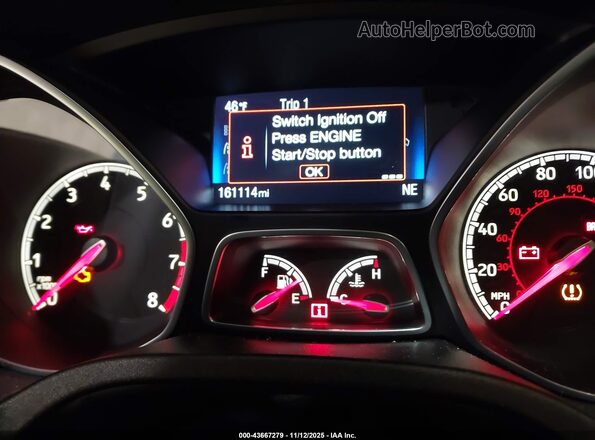 1FADP3L99GL273705 2016 FORD FOCUS ST Red Вид задніх сидінь
