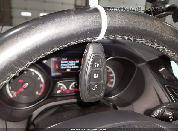 1FADP3L99GL273705 2016 FORD FOCUS ST Red Вид панелі приладів