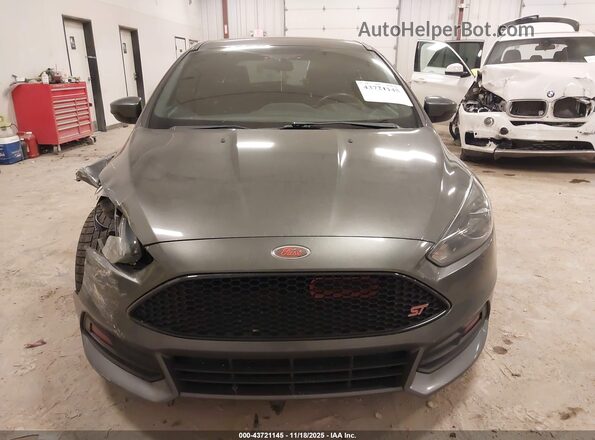 1FADP3L99GL295476 2016 FORD FOCUS ST Gray Вид щитка приладів