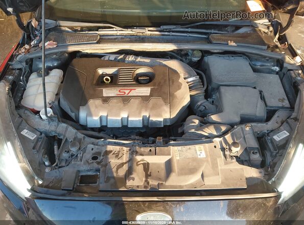 1FADP3L99GL361279 2016 FORD FOCUS ST Black Вид ззаду