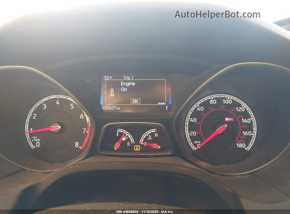 1FADP3L99GL361279 2016 FORD FOCUS ST Black Вид задніх сидінь