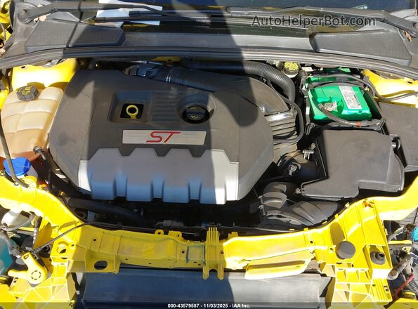 1FADP3L9XHL319740 2017 FORD FOCUS ST Yellow Հետևի տեսք