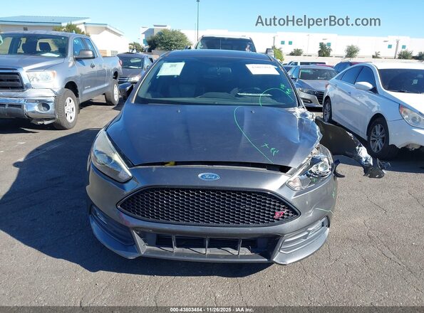 1FADP3L9XJL211513 2018 FORD FOCUS ST Gray Vista del cuadro de instrumentos