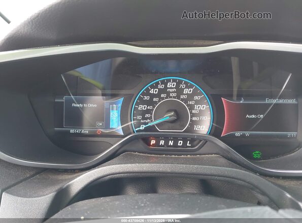 1FADP3R46GL306249 2016 FORD FOCUS ELECTRIC Белый Вид задних сидений
