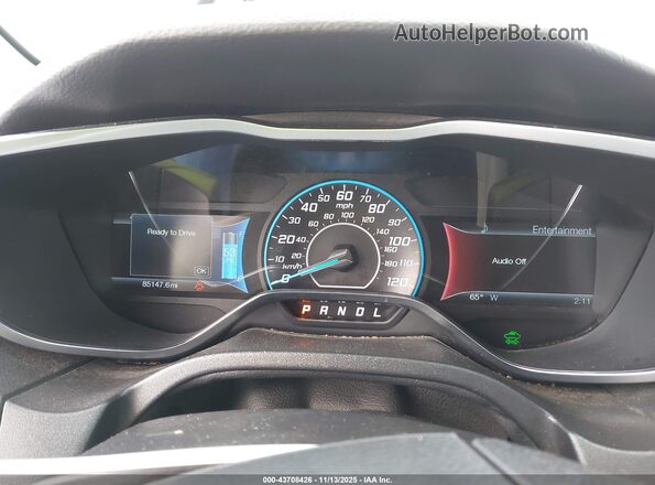 1FADP3R46GL306249 2016 FORD FOCUS ELECTRIC Белый Вид задней части салона
