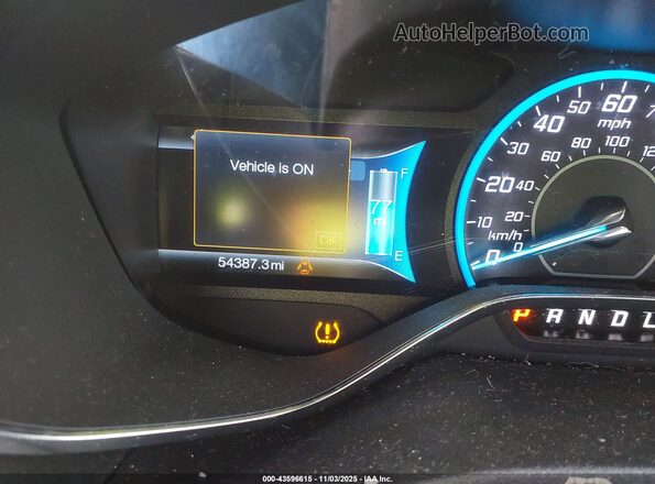 1FADP3R46HL316720 2017 FORD FOCUS ELECTRIC Серебряный Вид щитка приборов