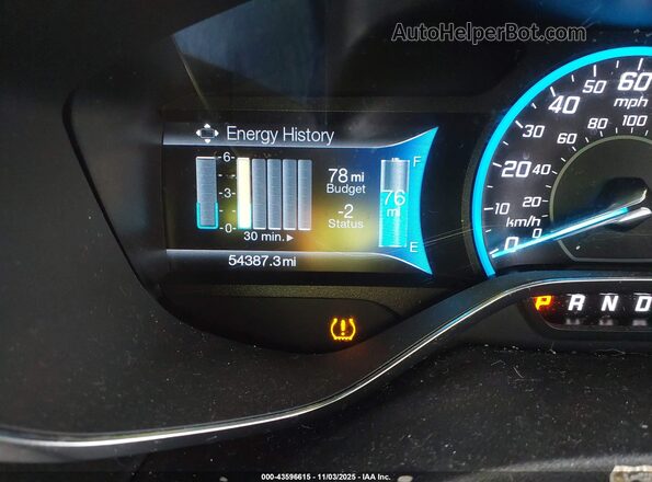 1FADP3R46HL316720 2017 FORD FOCUS ELECTRIC Серебряный Вид задней части салона